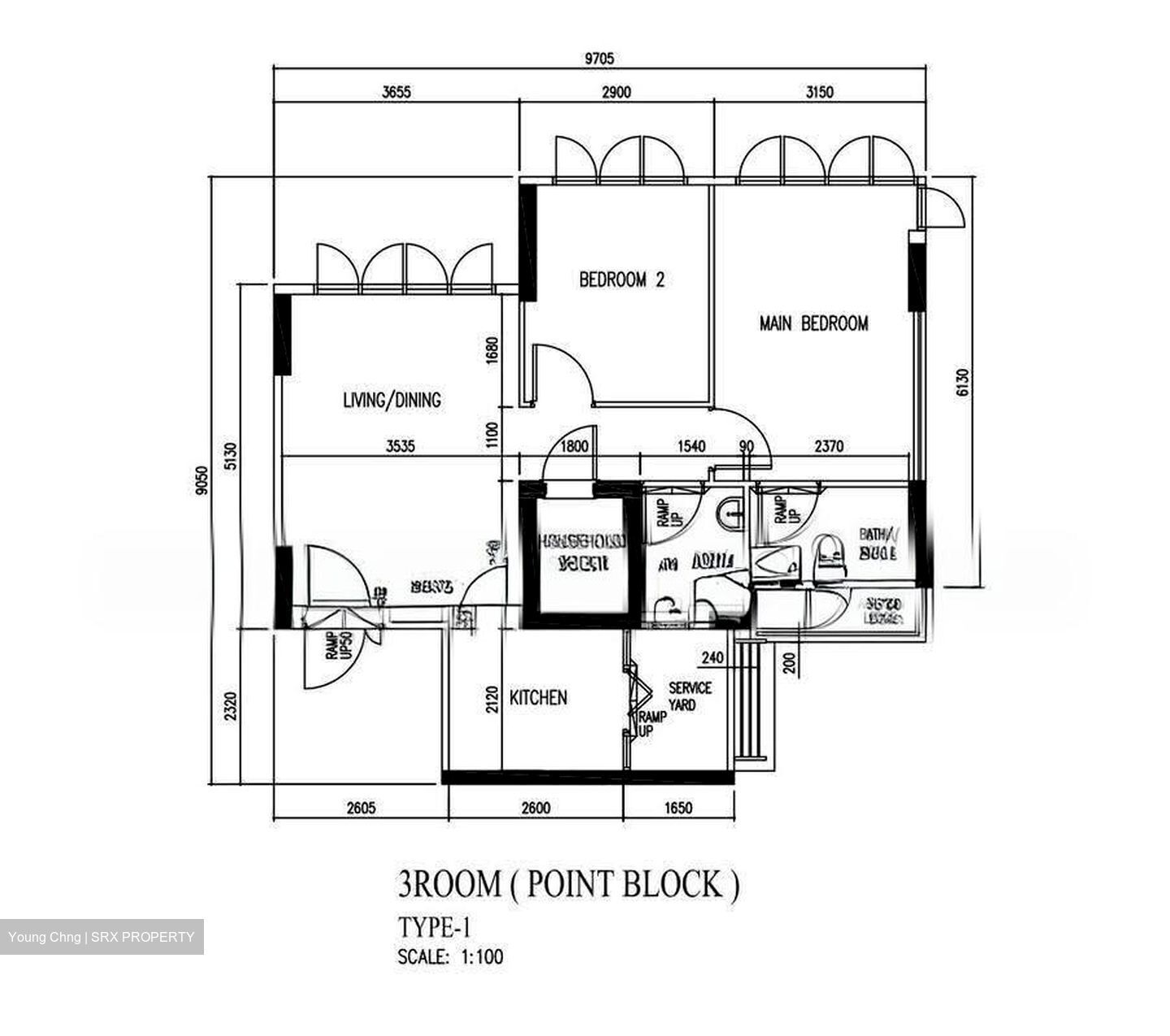 Blk 476A Hougang Capeview (Hougang), HDB 3 Rooms #610004021
